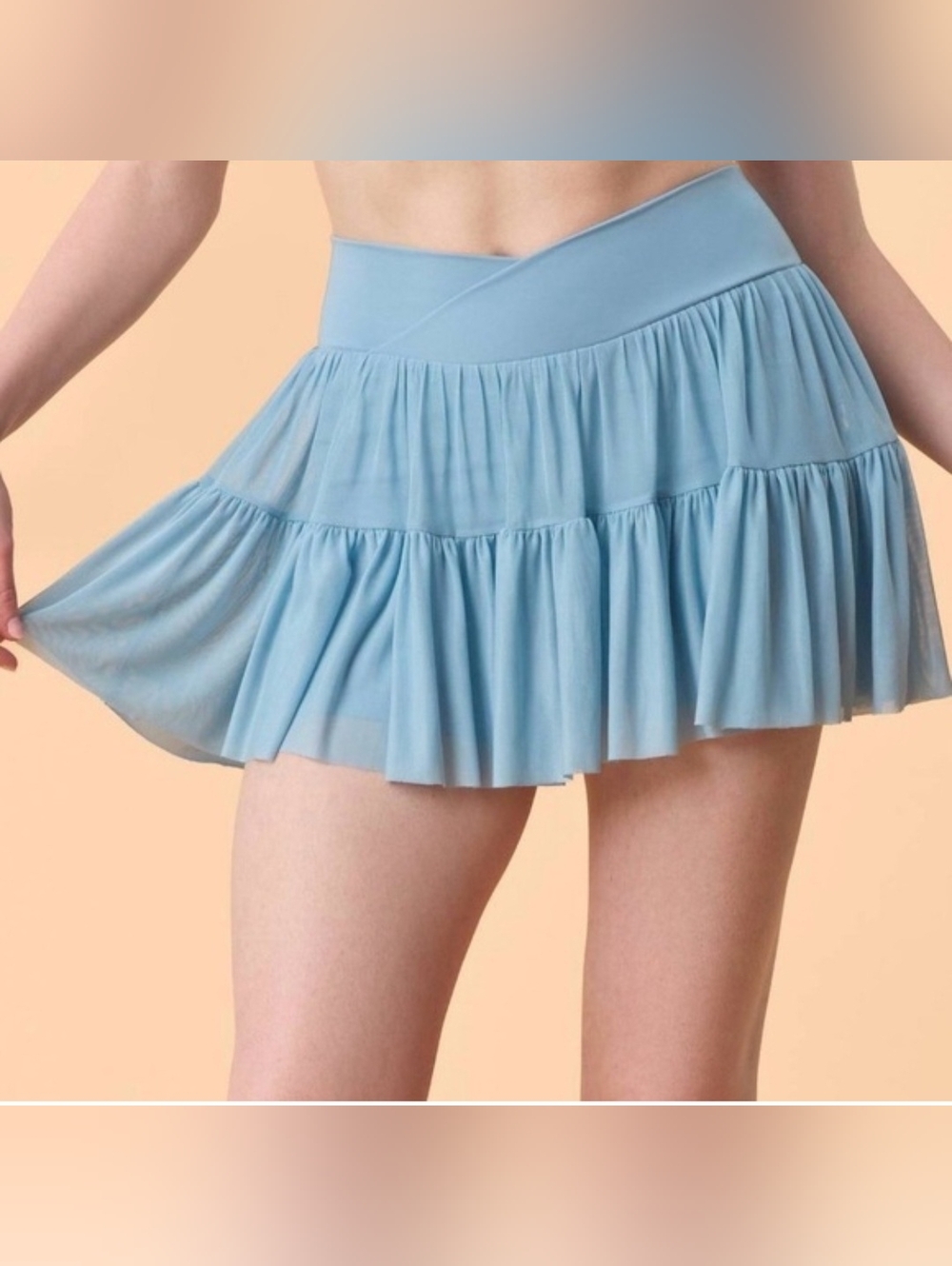 Blogilates Women's Ballerina Skort - Light Blue